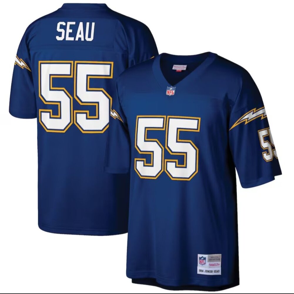 Junior Seau San Diego Chargers Mitchell & Ness Retired Player Legacy Jersey